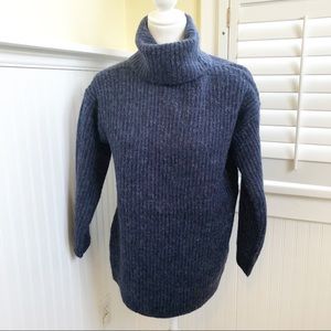 Lou & Grey Chunky Knit Alpaca Blend Turtleneck XS